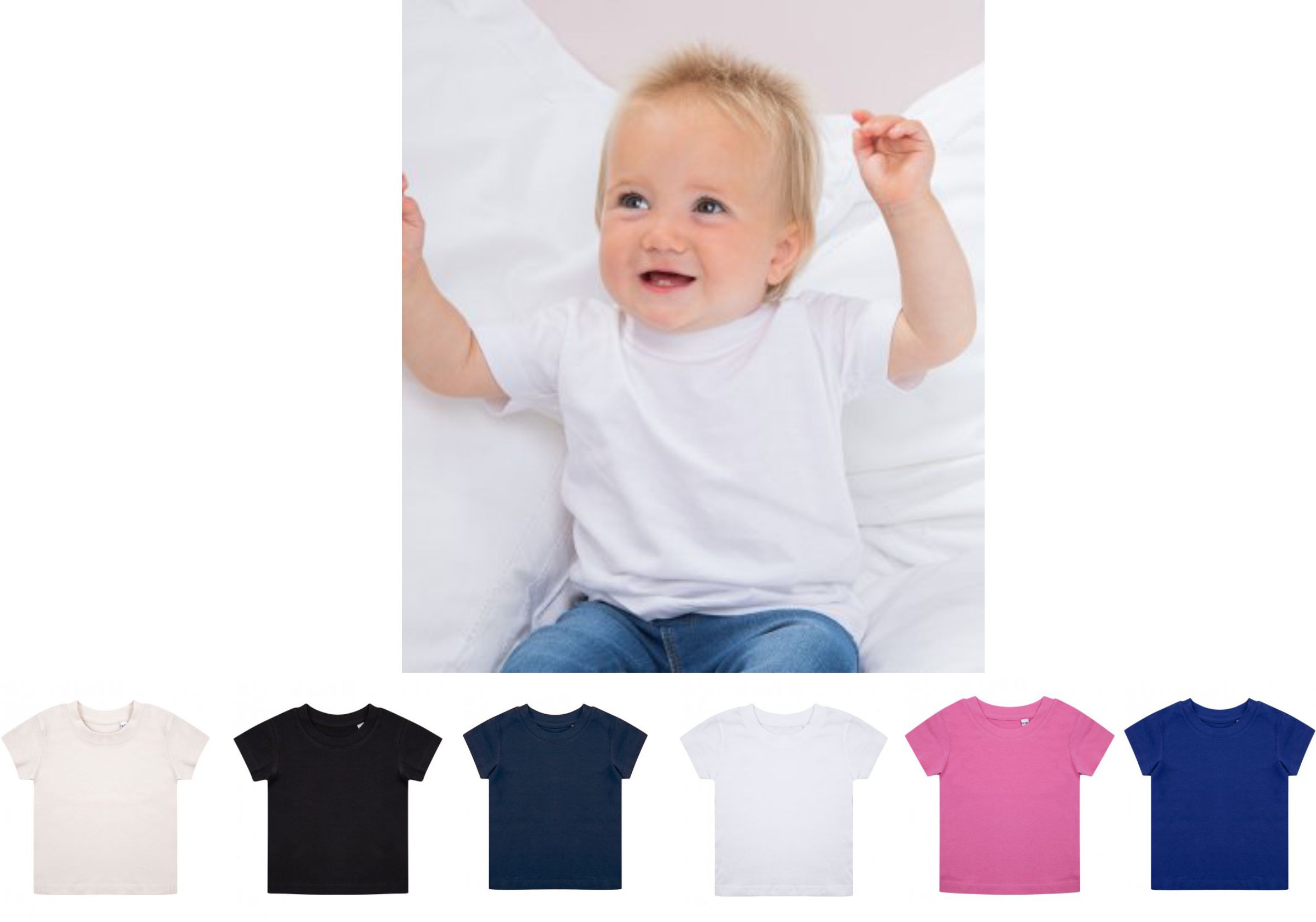 LW620T Larkwood Baby/Toddler Organic T-Shirt